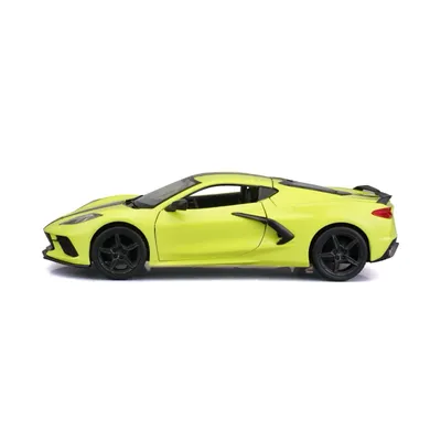 2020 Chevrolet Corvette Stingray Coupe Z51 - Gul - Maisto - 1:24