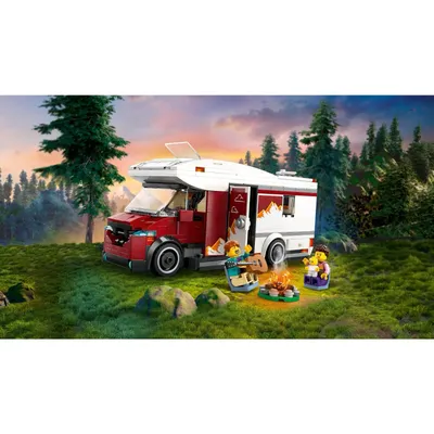 Holiday Camper Van - Husbil - City - 60454 - LEGO