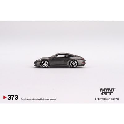 Porsche 911 (992) GT3 Touring - Grå - 373 - Mini GT - 1:64