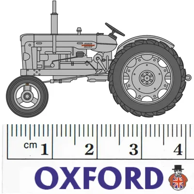 Fordson Power Major - Grå - Oxford - 1:76
