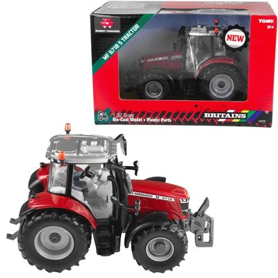 Massey Ferguson 6718 S - Traktor - Röd - Britains - 1:32