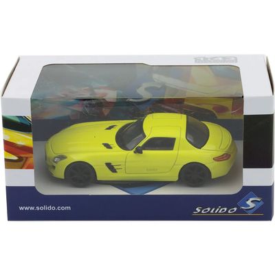 TRASIG FÖRP - Mercedes-Benz SLS AMG - 2010 - Gul - Solido - 1:43