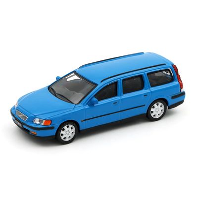 Volvo V70 - Blå - 2008 - Cararama - 1:43