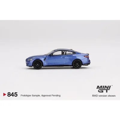 BMW M4 Competition (G82) - Blå - 845 - Mini GT - 1:64