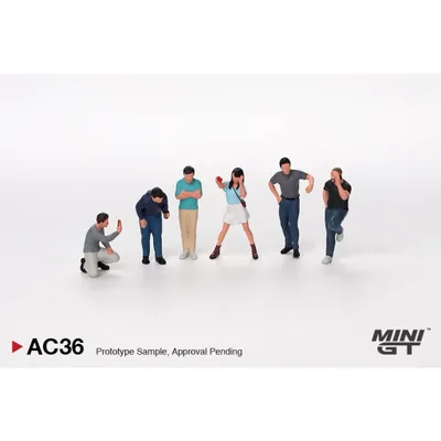 Figurer - Car Enthusiasts - AC36 - Mini GT - 1:64