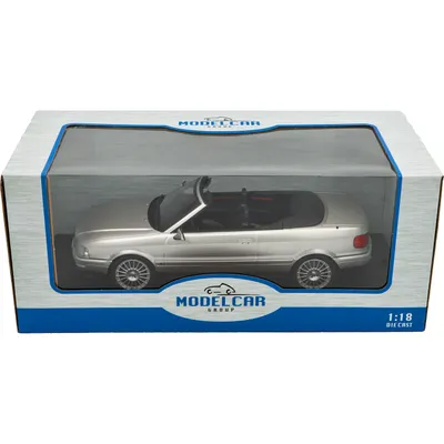 Audi Cabriolet - 1991 - Silver - Modelcar Group - 1:18