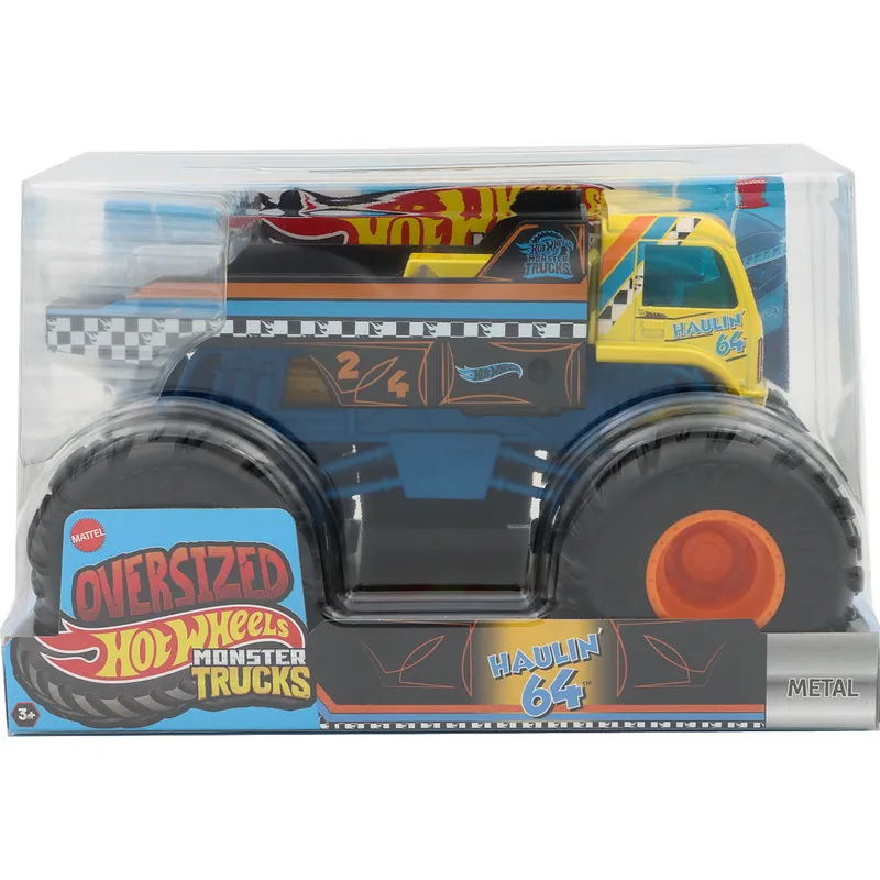 Haulin' 64 - Hot Wheels Monster Trucks Oversized - 20 cm