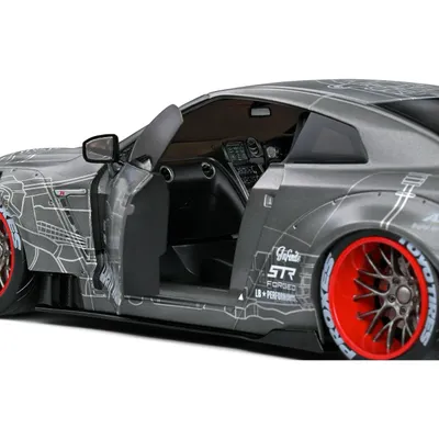 Nissan GT-R (R35) - Liberty Walk Body Kit - Solido - 1:18