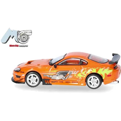 Toyota Supra - 1993 - Fast & Furious - MicroCity - 1:87
