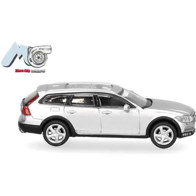 Volvo V90 - Silver - 2017 - MicroCity - 1:87