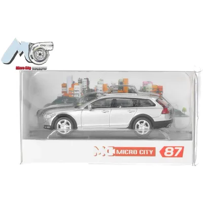 Volvo V90 - Silver - 2017 - MicroCity - 1:87
