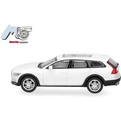 Volvo V90 - Vit - 2017 - MicroCity - 1:87