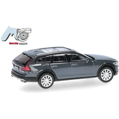 Volvo V90 - Grå - 2017 - MicroCity - 1:87