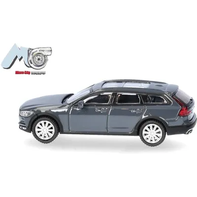 Volvo V90 - Grå - 2017 - MicroCity - 1:87