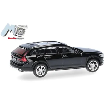 Volvo V90 - Svart - 2017 - MicroCity - 1:87