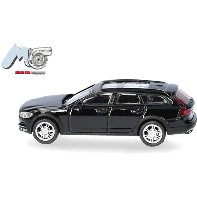 Volvo V90 - Svart - 2017 - MicroCity - 1:87
