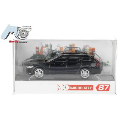 Volvo V90 - Svart - 2017 - MicroCity - 1:87