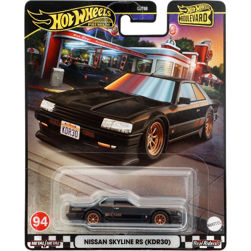 Nissan Skyline RS (KDR30) - Svart - Boulevard 94 - Hot Wheels