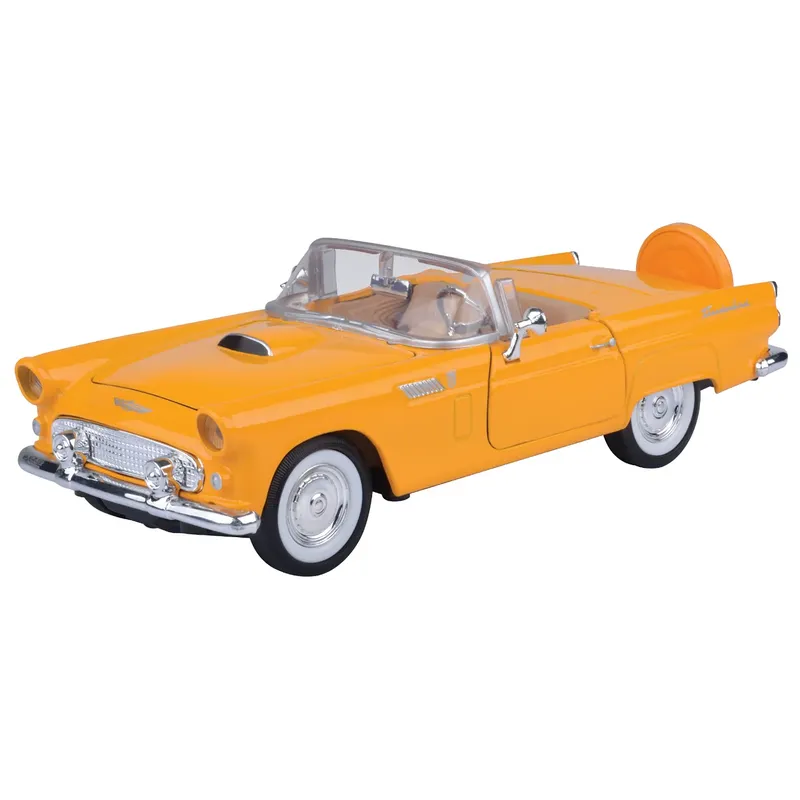 1956 Ford Thunderbird - Gul - Motormax - 1:24