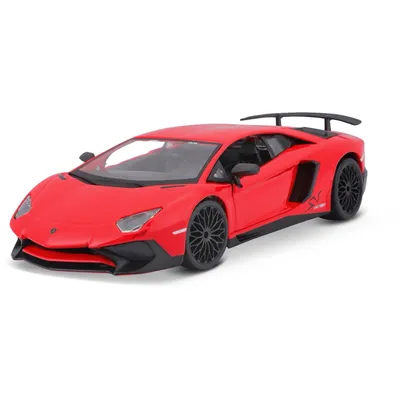 Lamborghini Aventador SV Coupé LP750-4 - Röd - Bburago 1:24
