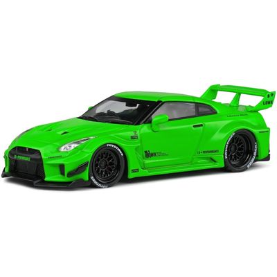 Nissan GT-R (R35) LB Work Silhouette - Grön - Solido - 1:43