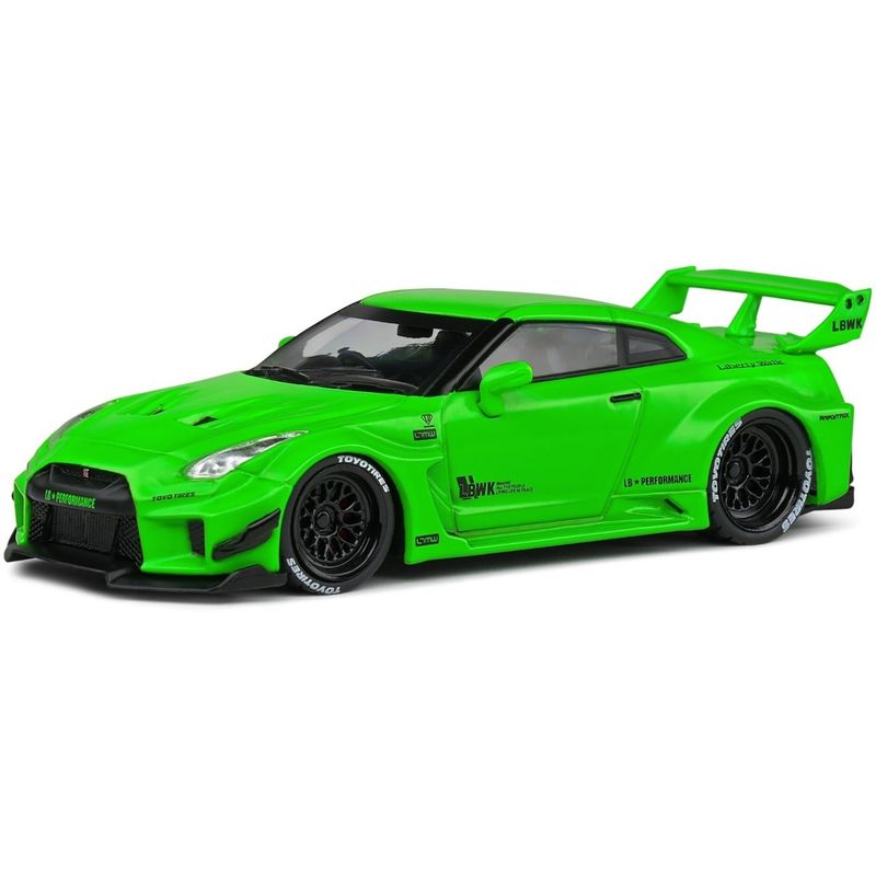 Nissan GT-R (R35) LB Work Silhouette - Grön - Solido - 1:43