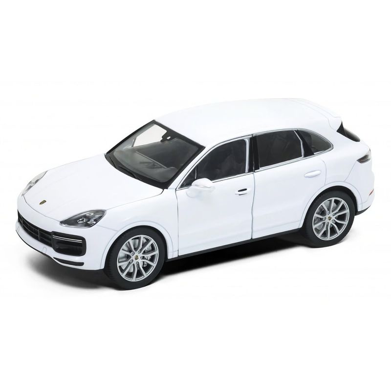 Porsche Cayenne Turbo - Vit - Welly - 1:24