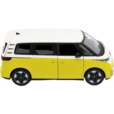 Volkswagen ID. Buzz - 2023 - Gul och Vit - Maisto - 1:24