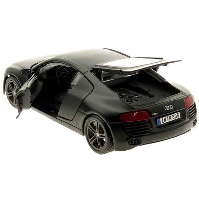 Audi R8 - Mattsvart - Maisto - 1:24