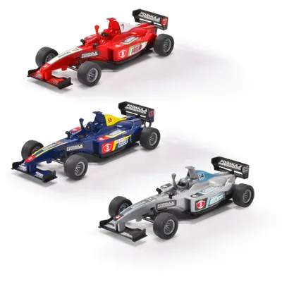 Formula Racer - Formel-1-bil med dragrep - Dickie Toys