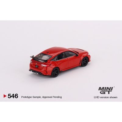 Honda Civic TYPE R - Röd - 546 - Mini GT - 1:64