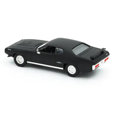 1971 Plymouth GTX - Svart - Lucky Die Cast - 1:43