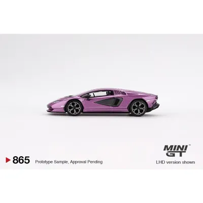 Lamborghini Countach LPI 800-4 - Lila - 865 - Mini GT - 1:64