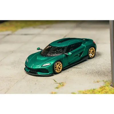 Koenigsegg Gemera - Grøn - GLOBAL64 - Tarmac Works - 1:64