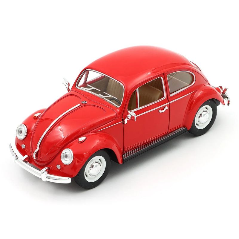 1967 Volkswagen Classical Beetle - Kinsmart - 1:24 - Röd