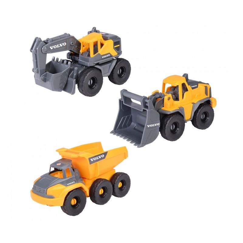 Construction Set - Volvo - 3-pack - Dickie Toys