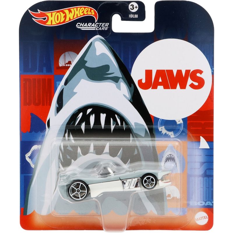 Bruce - JAWS - Character Cars - Hot Wheels