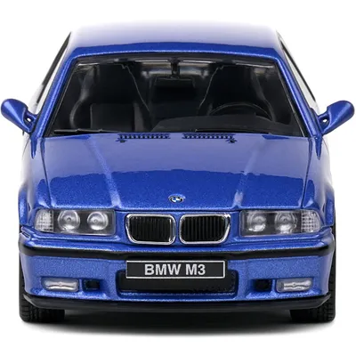 BMW E36 M3 Coupé - 1999 - Blå - Solido - 1:43