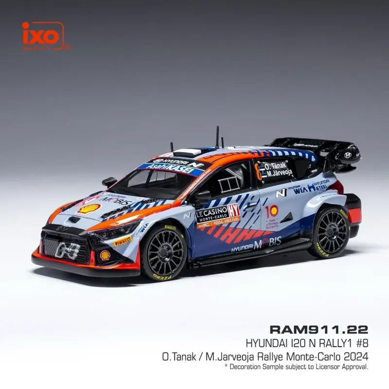 Hyundai i20 N Rally1 - O.Tänak M.Järveoja 2024 - Ixo - 1:43