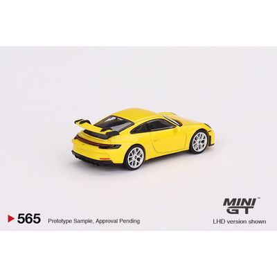 Porsche 911 GT3 (992) - Racing Yellow - 565 - Mini GT - 1:64