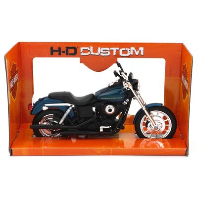 2004 Dyna Super Glide Sport - Harley - Blå - Maisto - 1:12