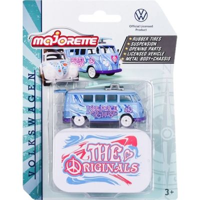 Volkswagen T1 - Blå - The Originals - Deluxe - Majorette