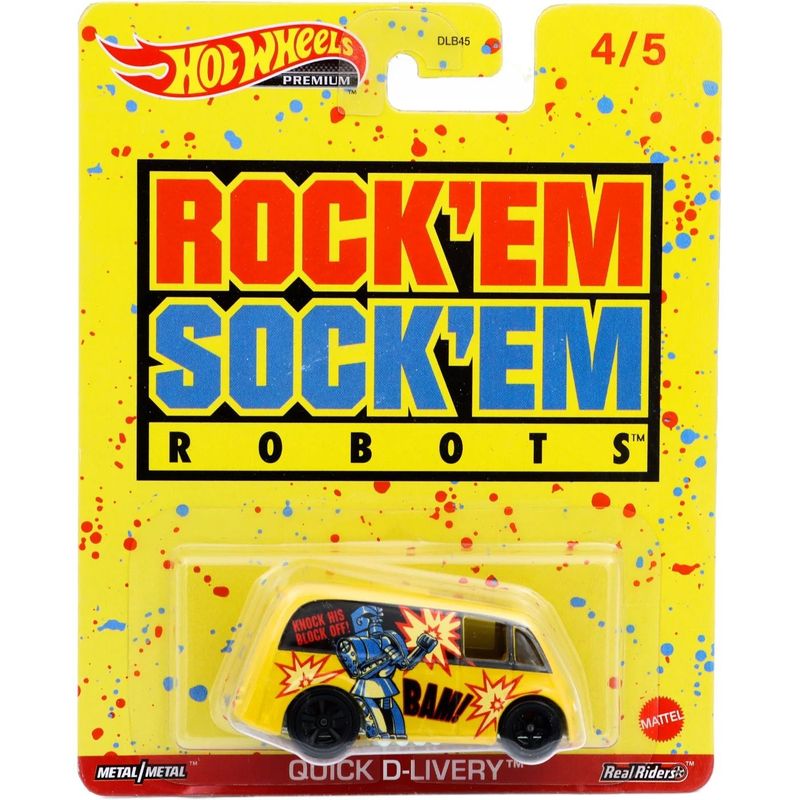 Quick Delivery - Rock 'Em Sock 'Em Robots - Hot Wheels