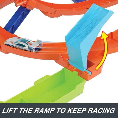 Loop Cyclone Challenge - Netflix Let's Race - Hot Wheels
