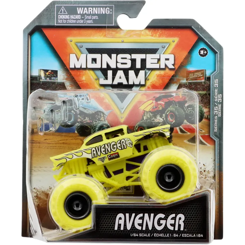 Avenger - Monster Jam - Monster Truck - 10 cm