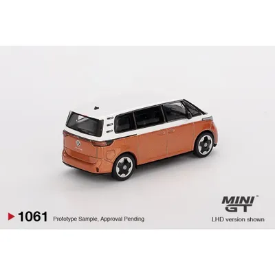 Volkswagen ID. Buzz - Vit / Orange - 1061 - Mini GT