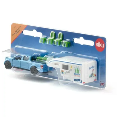 Ford F-150 Pick-up Camper - 1693 - Siku - 8 cm