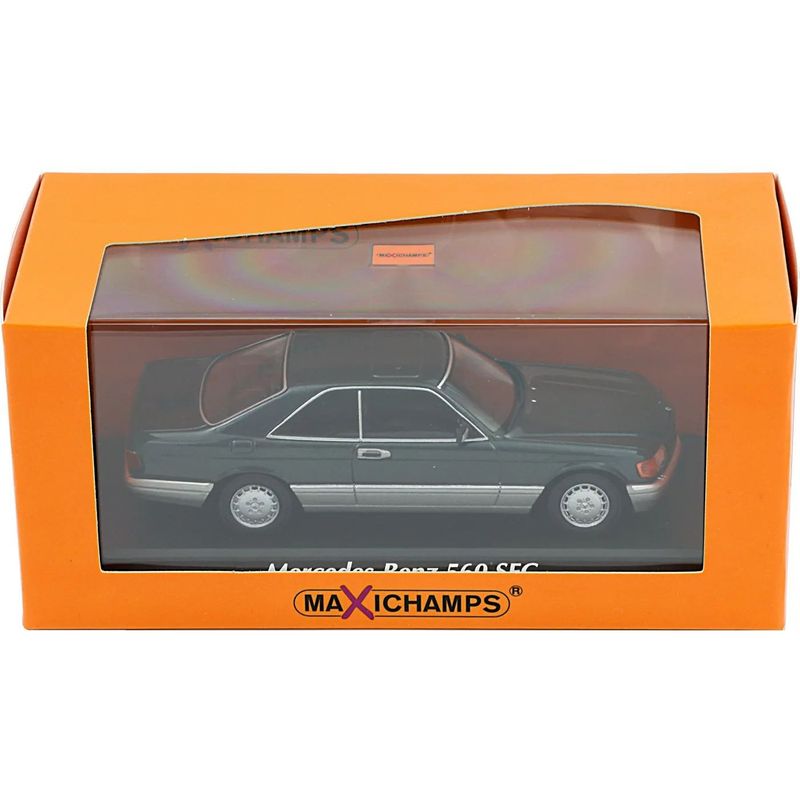 Mercedes-Benz 560 SEC - 1986 - Svart - Minichamps - 1:43