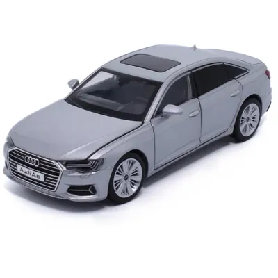Audi A6 3.0T - Silver - Ljud & Ljus - Tayumo - 1:32