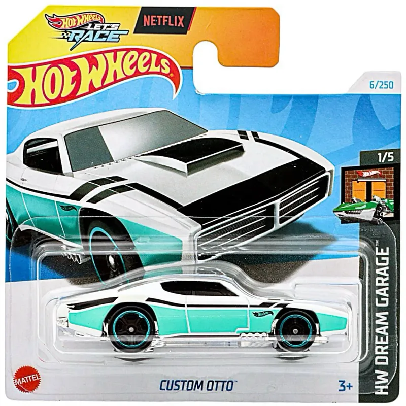 Custom Otto - Let's Race - HW Dream Garage - Hot Wheels